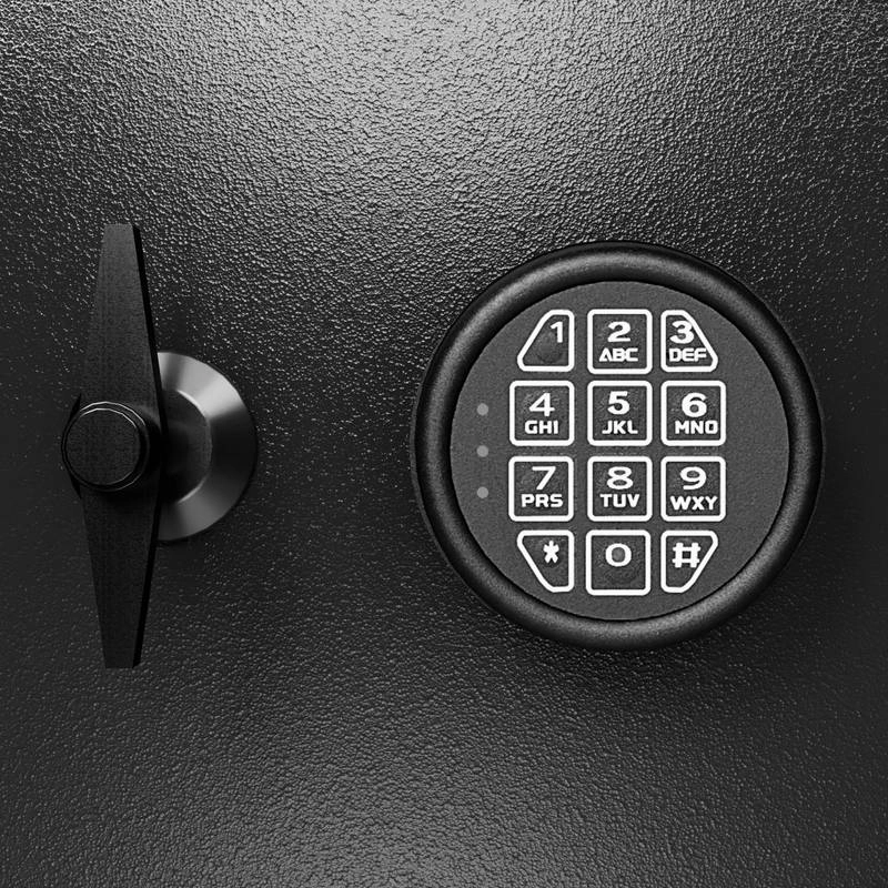 Secure Deposit Safe with Double Doors and Electronic Lock