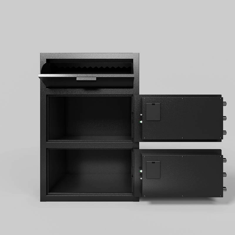 Secure Deposit Safe with Double Doors and Electronic Lock