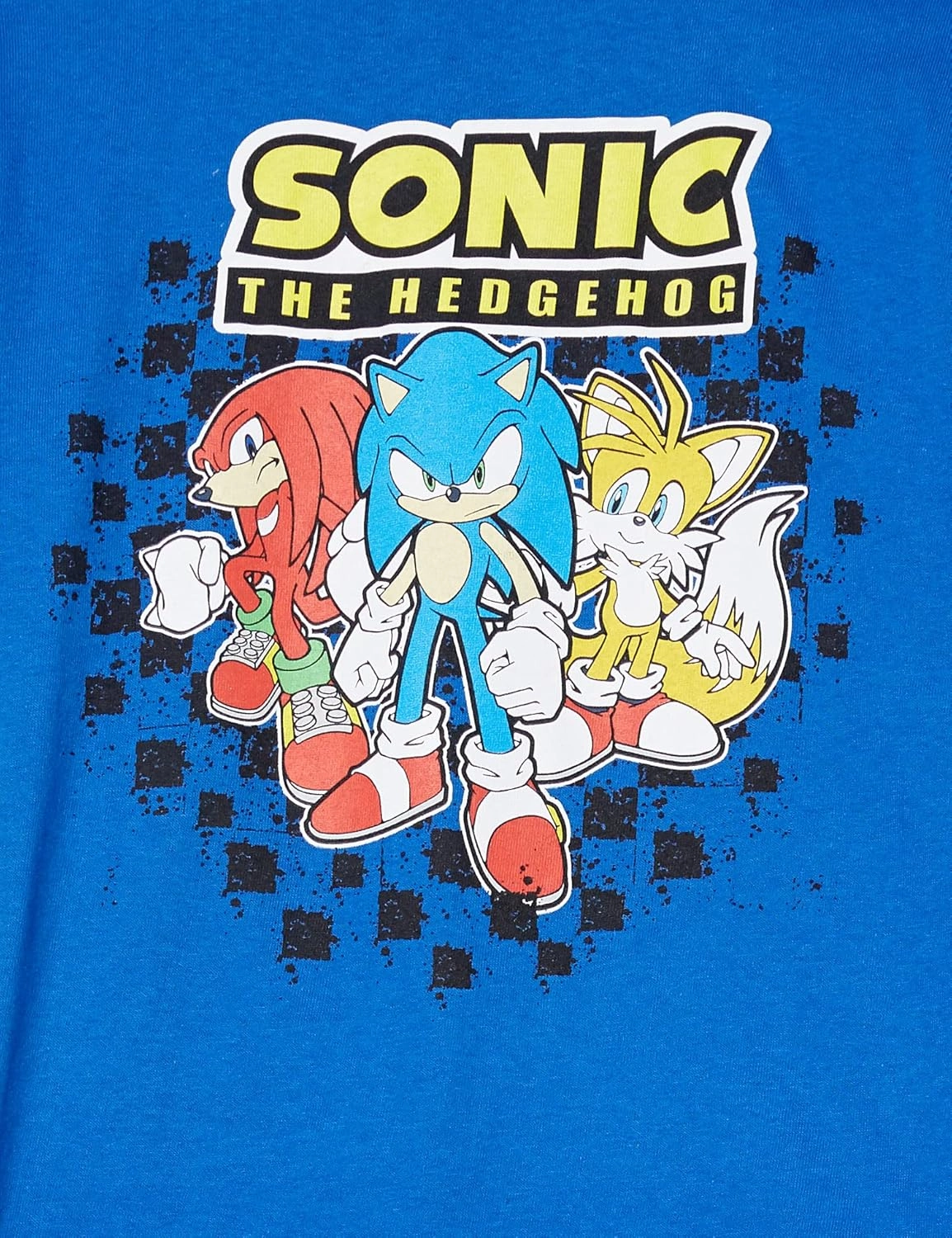 SEGA Boys Hedgehog 3-Pack Tee Bundle, Sonic, Tails, Knuckle