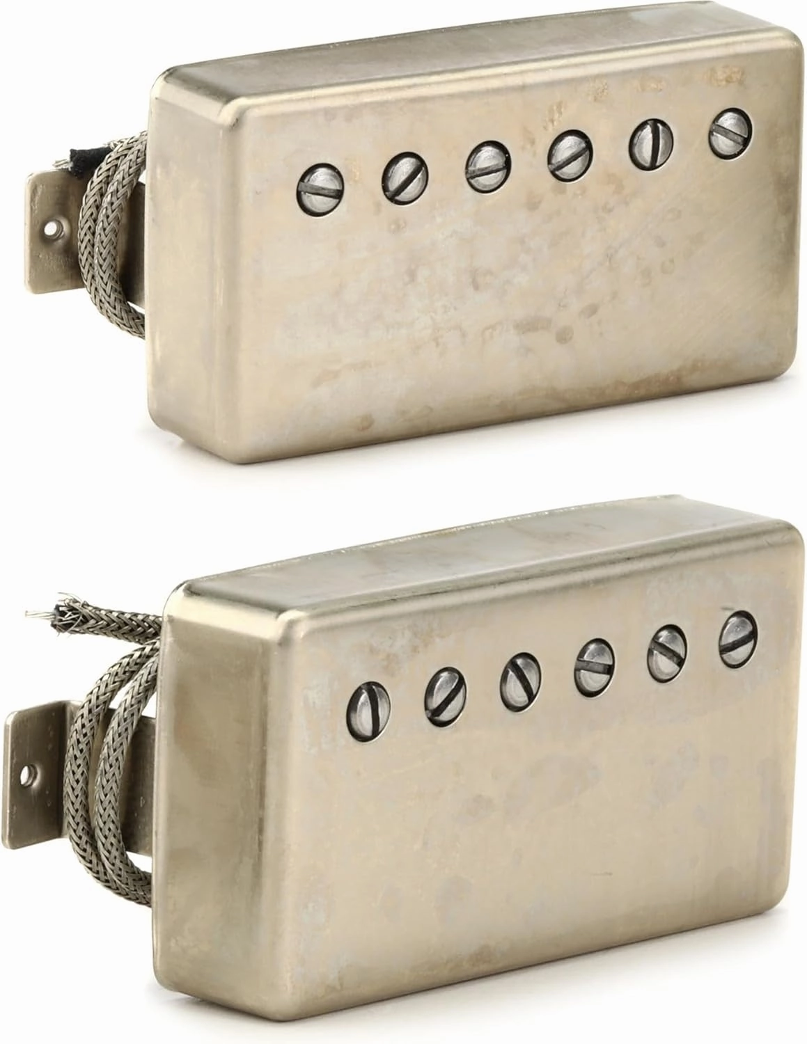 Seymour Duncan Slash 2.0 Humbucker Pickup Set - Raw Nickel Cover