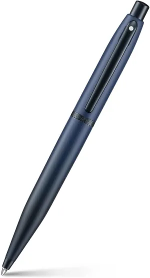 Sheaffer VFM Ballpoint Pen | E9429 Matt Blue with Black Trims | Premium Ballpoint Pen