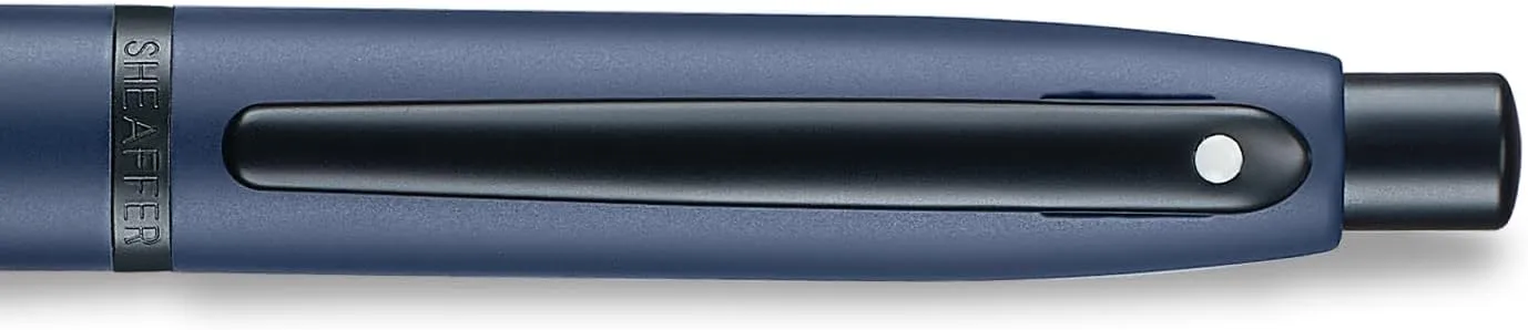 Sheaffer VFM Ballpoint Pen | E9429 Matt Blue with Black Trims | Premium Ballpoint Pen