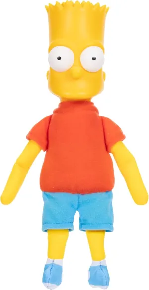 Shelf Talkers Bart 12" Talking Plush from The Simpsons, Pull String Toy Collectible Plush