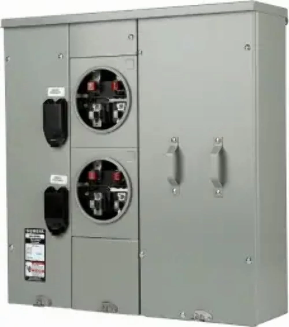 Siemens 400A, 4 Jaw, 200A Per Position,2 Position, Ring Type Cover