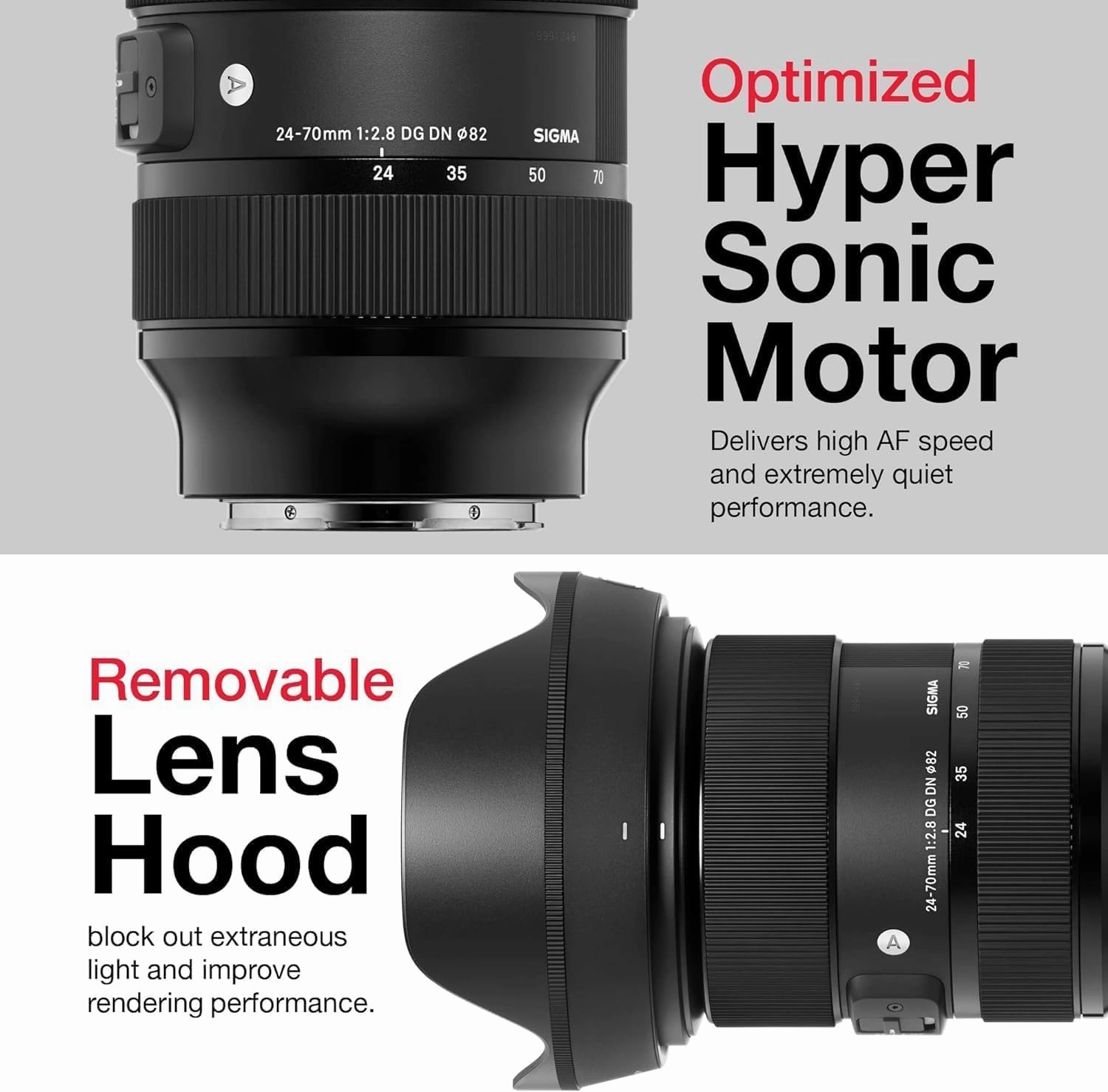Sigma 24-70mm f2.8 DG DN II Art Lens for Sony E with Sunshine Photo Advanced Bundle - 4 Years USA Manufacturer Warranty