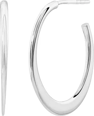 Silpada 'Shining Light' Hoop Earrings in Sterling Silver