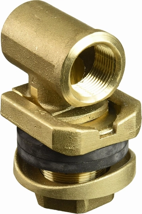 Simmons Mfg. 1840SB Pitless Adapter, Lead-free