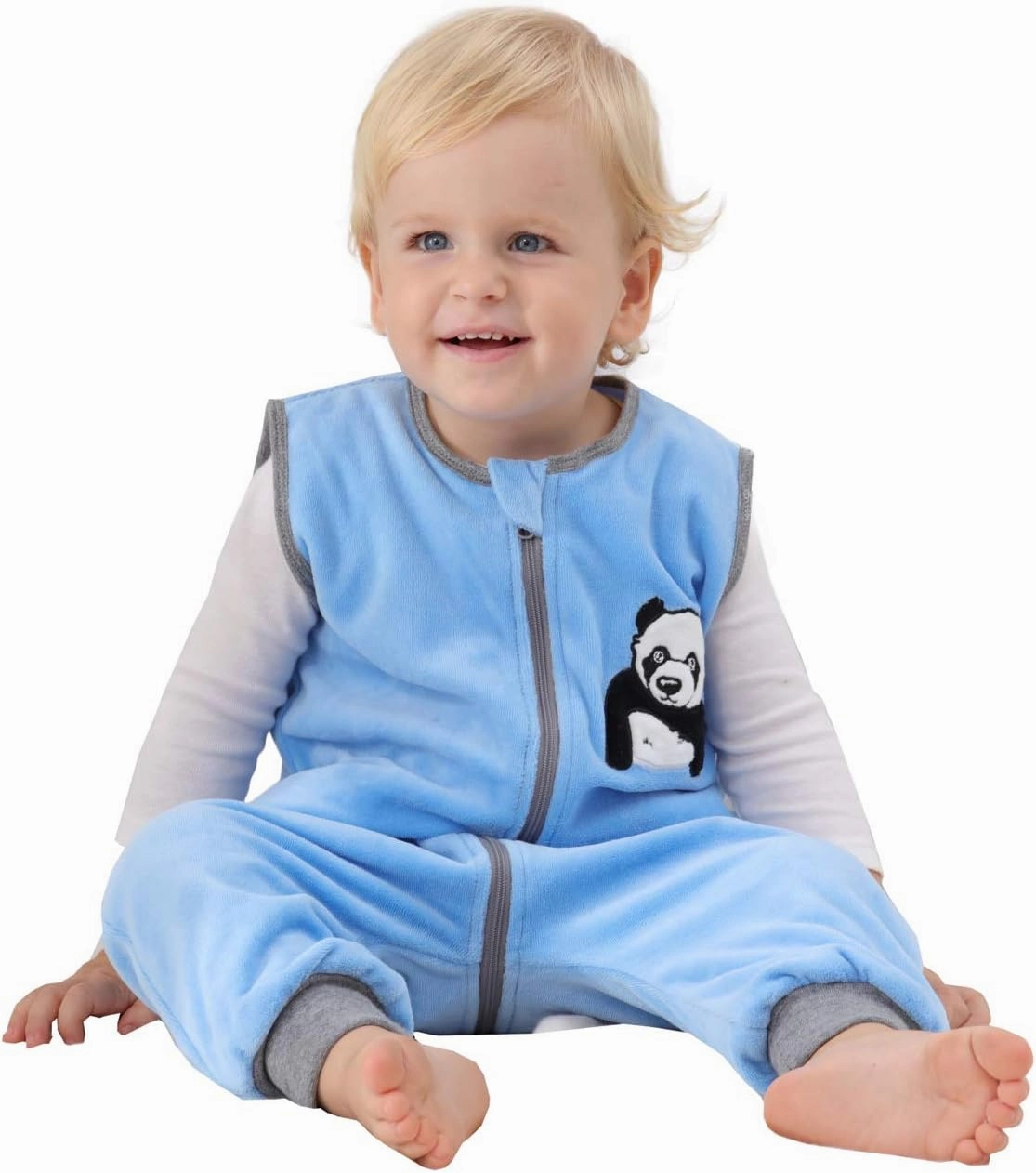 Sincere Baby Sleep Sack Spring Autumn Warm Infant Walking Sleeping Bag with Legs Wearable Blankets Pajamas 6M-4Years