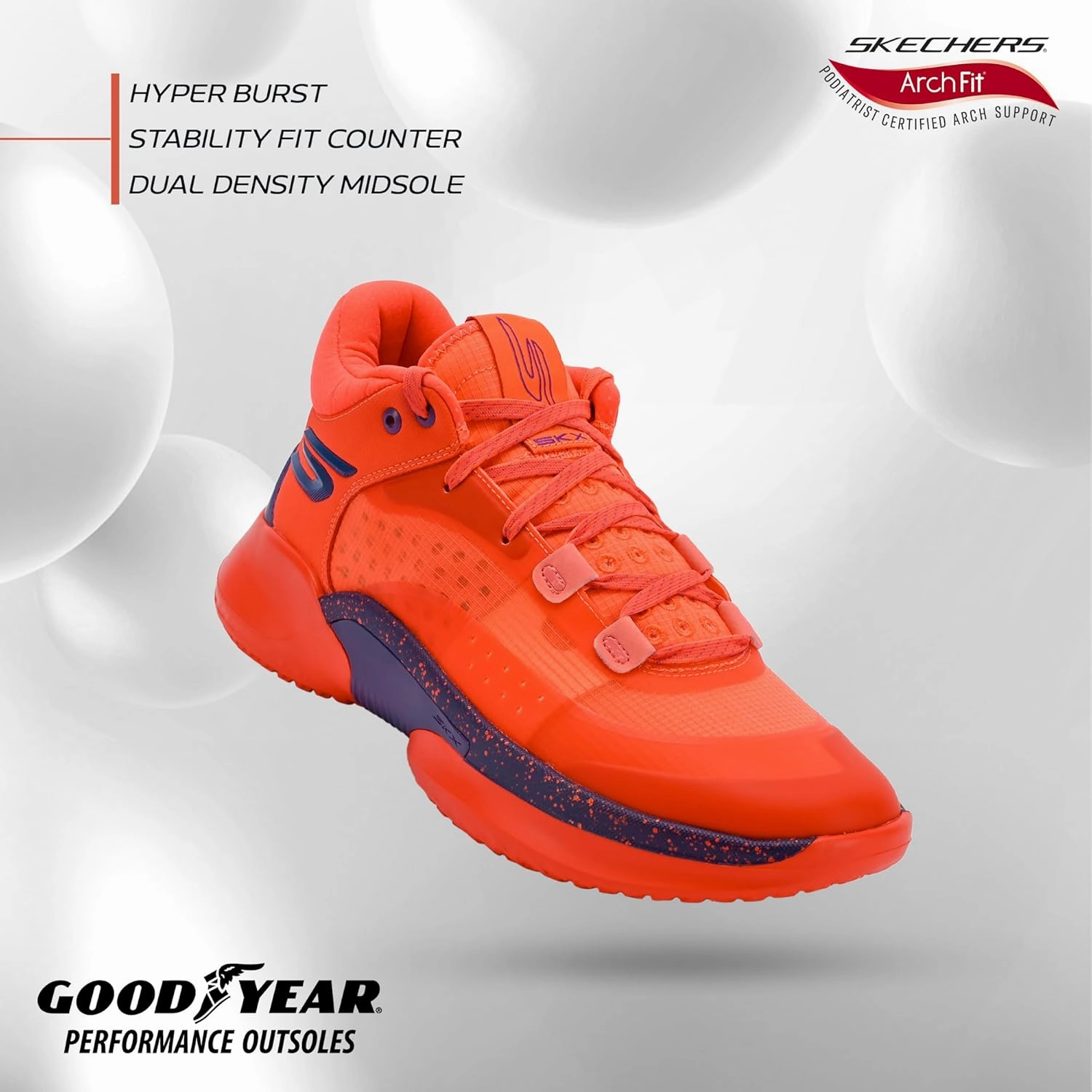 Skechers Performance SKX RESAGRIP-253005 Men's Basketball