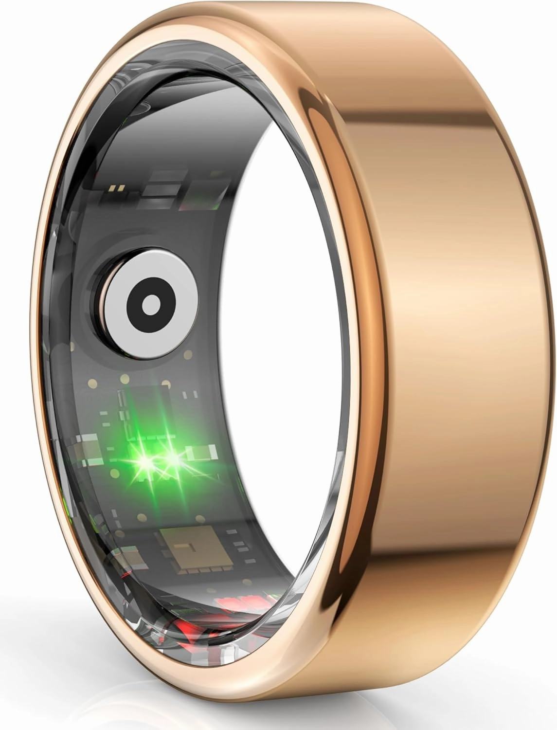 Smart Rings for Men Women Fitness Rings Heart Rate Monitor Sleep Tracker Health Ring Pedometer Calories Step Counter Waterproof Fitness Tracker for iOS Android Phones