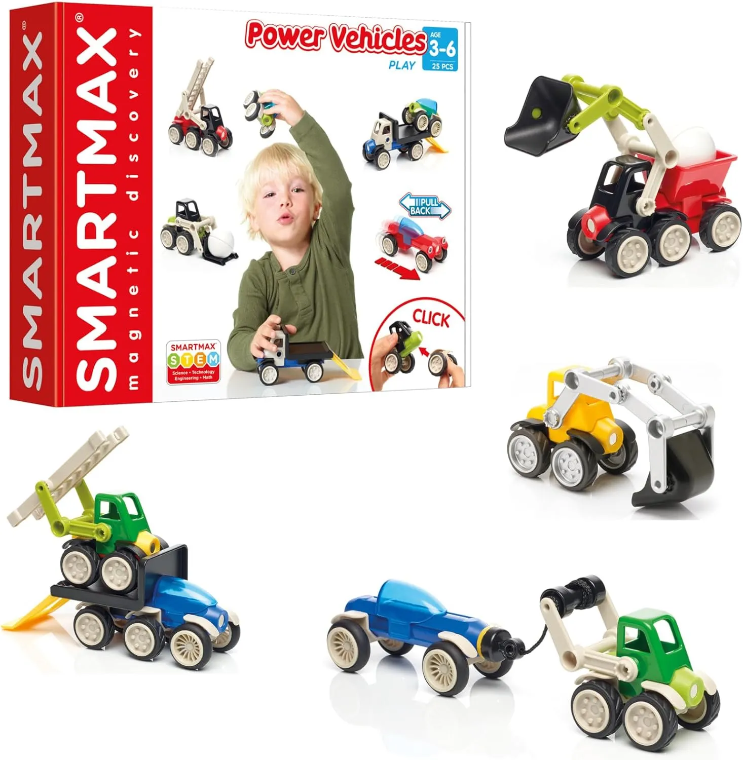 SmartMax Power Vehicles - Complete Set