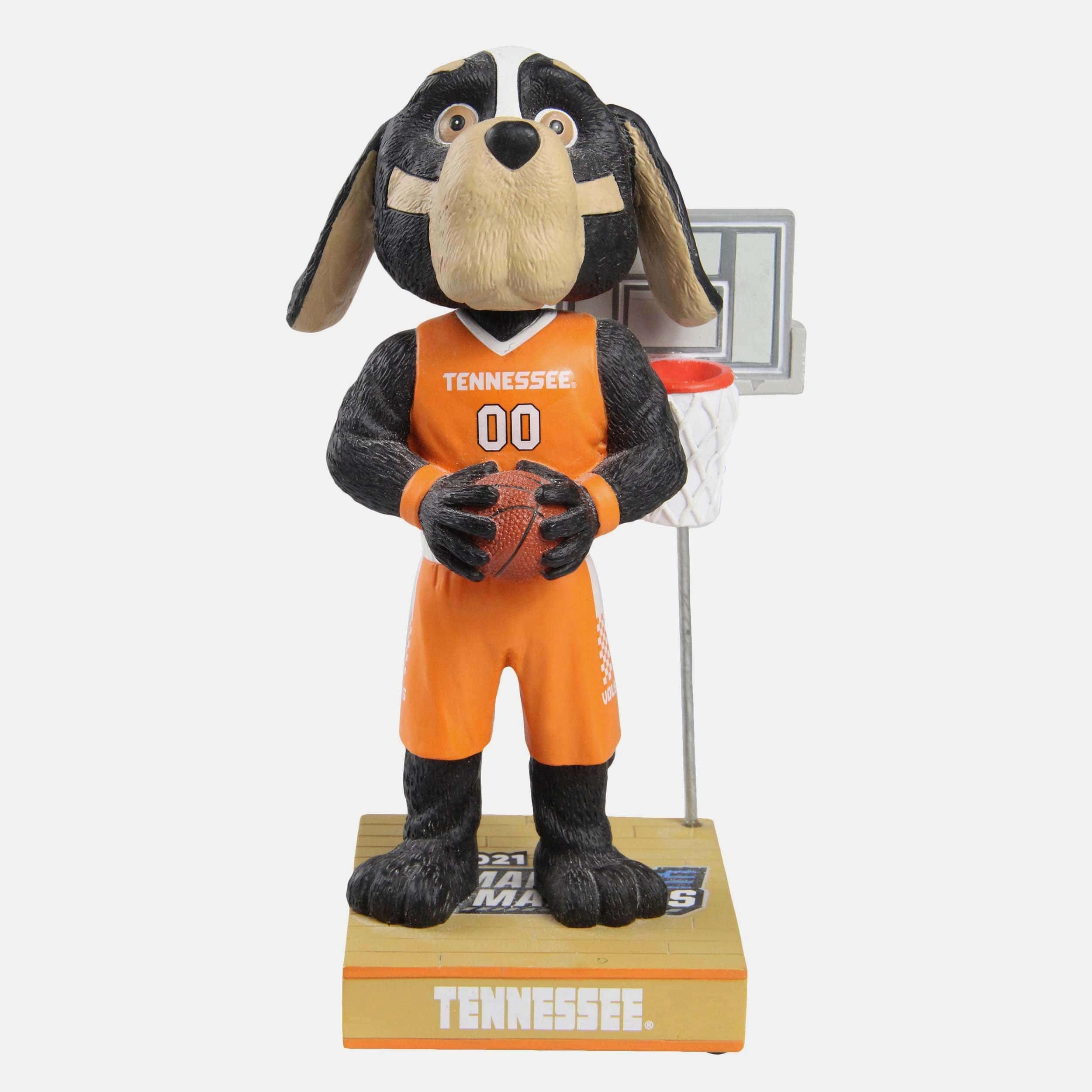 Smokey Tennessee Volunteers March Madness Mascot Bobblehead