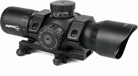 Sniper RD35L Compact Scope Red Dot, Precision Lens,11 Level Brightness, 35mm Scope Tube, Ring Mount Included for Ruger mossberg