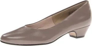 Soft Styles Women's Angel II Dress Pump, Putty Elegance, 8.5 Narrow