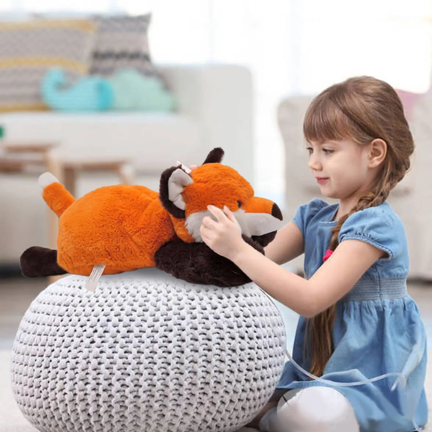 Soft Weighted Stuffed Animals Weighted Plushies Animals for Adults, Soft Lovely Weighted Animals for Adult and Kids