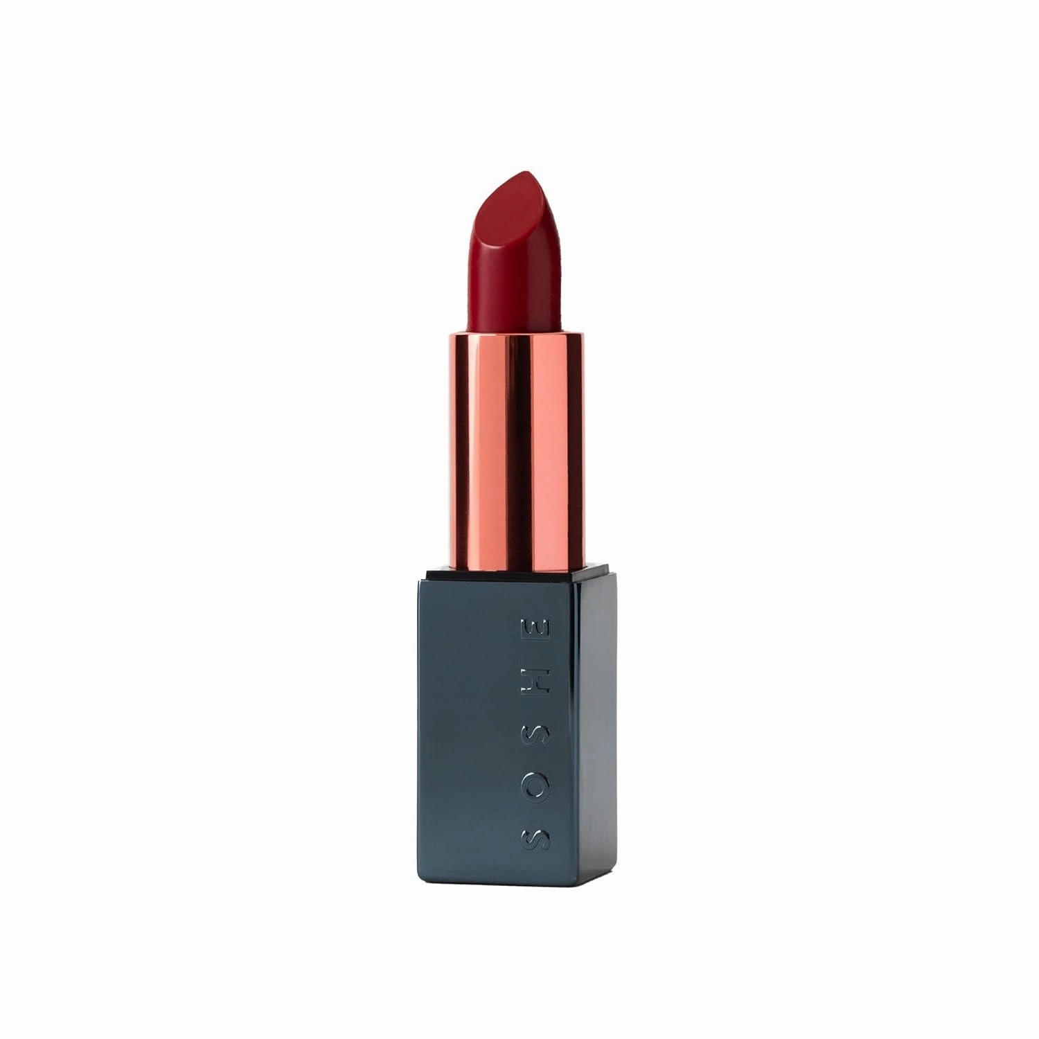 SOSHE Beauty - Ceramide Lip Silk Refill | Sheer Hydrating, Silky, Buildable Lipstick | Ceramides, Vitamin E, Shea Butter | Cruelty-Free, Certified Plastic Negative (Wine Stained - Cool Cherry, REFILL)