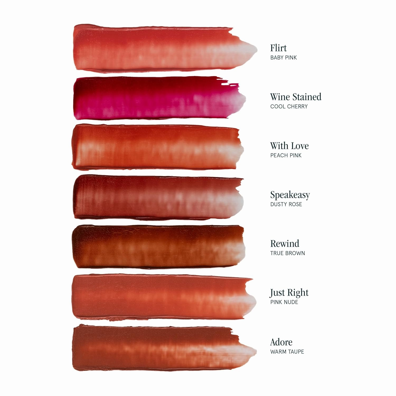 SOSHE Beauty - Ceramide Lip Silk Refill | Sheer Hydrating, Silky, Buildable Lipstick | Ceramides, Vitamin E, Shea Butter | Cruelty-Free, Certified Plastic Negative (Wine Stained - Cool Cherry, REFILL)