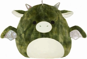 Squishmallow Official Kellytoy 10 Inch Squishy Soft Plush Toy Animals (Duke The Green Dragon)
