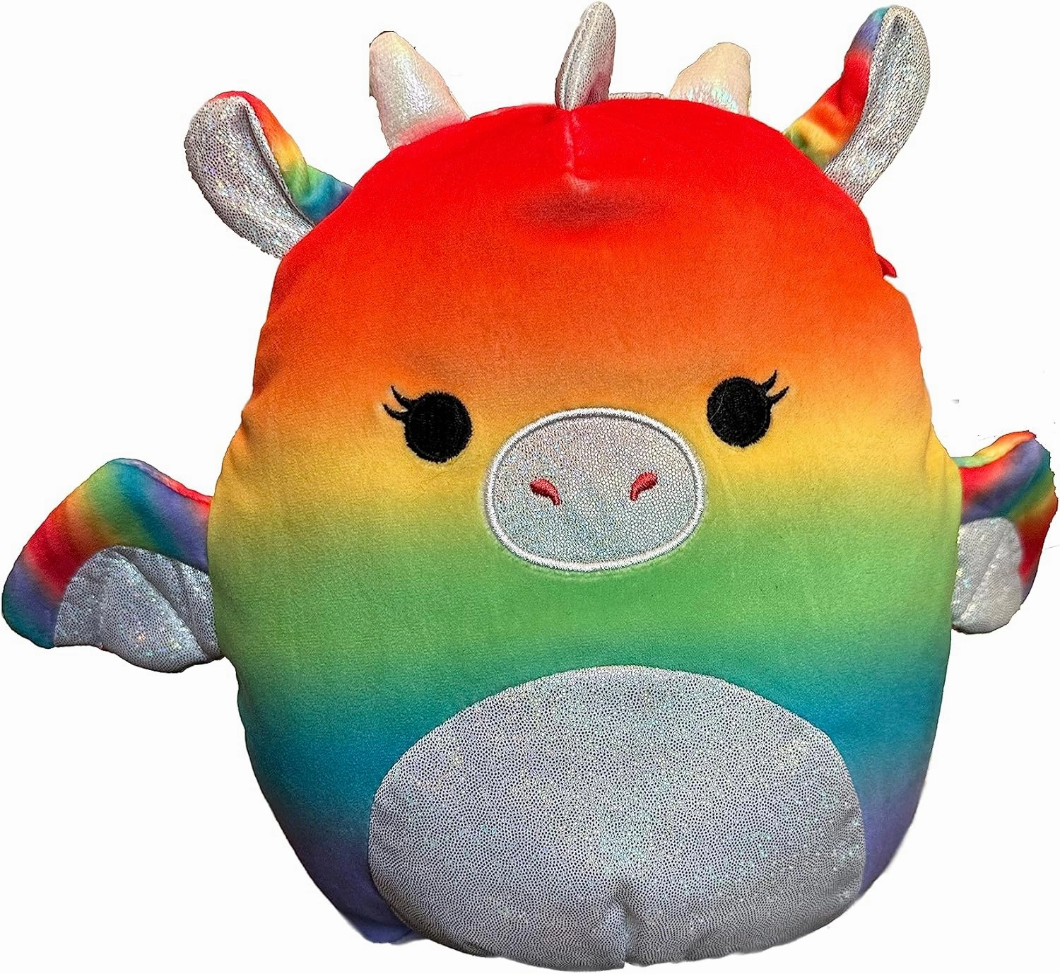 Squishmallows Official Kellytoy Plush Squishy Soft Plush Toy Animals (Calypsa Dragon, 8 Inch)