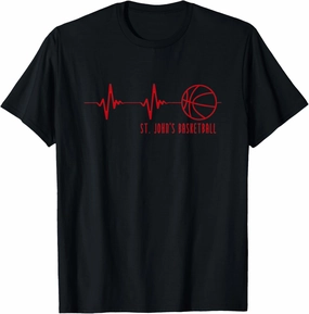 St. John's Basketball Heartbeat Shirt T-Shirt