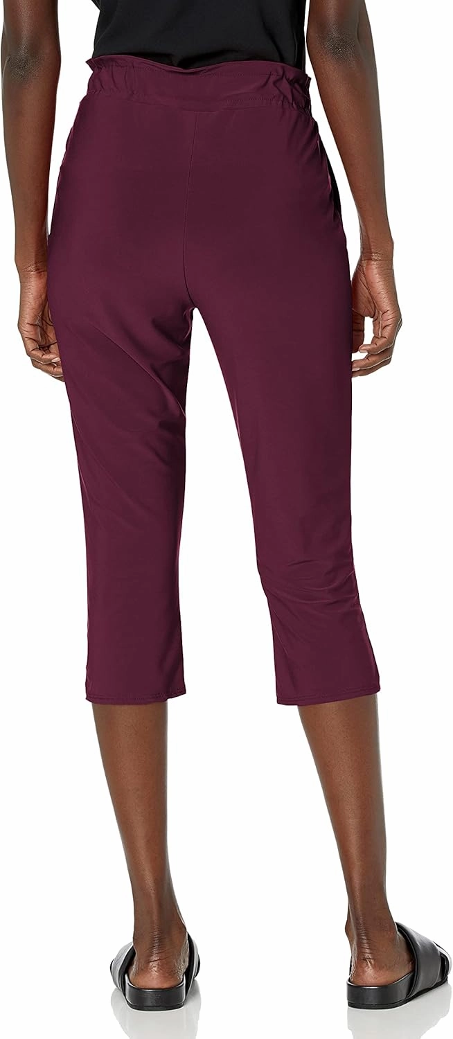 Star Vixen Women's Tapered Leg Cropped Pants