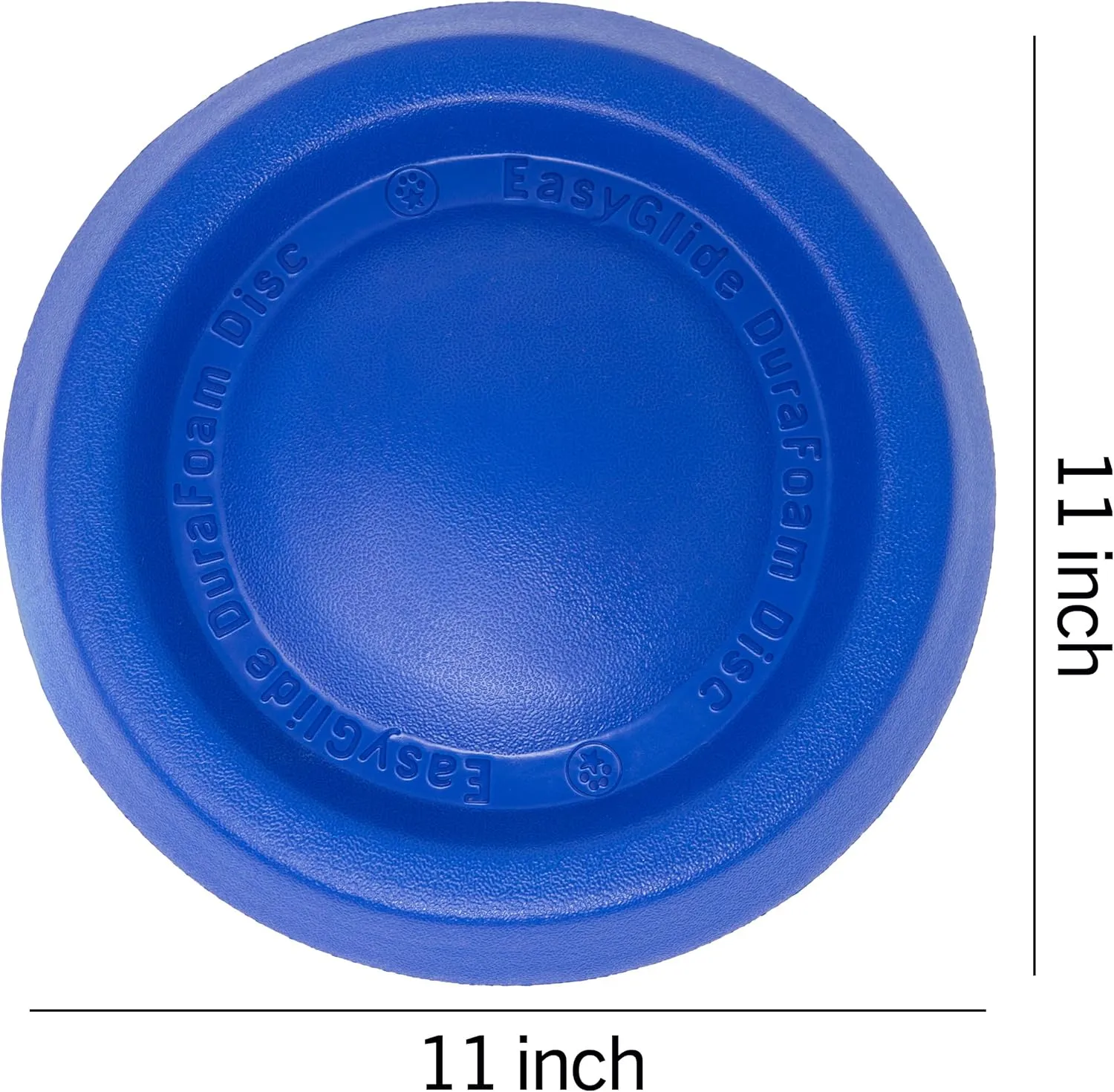 Starmark Easy Glide DuraFoam Flying Disc Dog Toy, Color Varies 11"