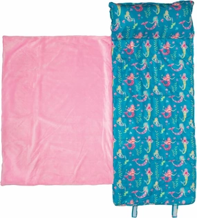 Stephen Joseph, Toddler All Over Print Nap Mat with Soft Blanket and Removable Pillow for Boys & Girls, Kids Sleeping Bag for Elementary, Daycare, Preschool with Carry Handle