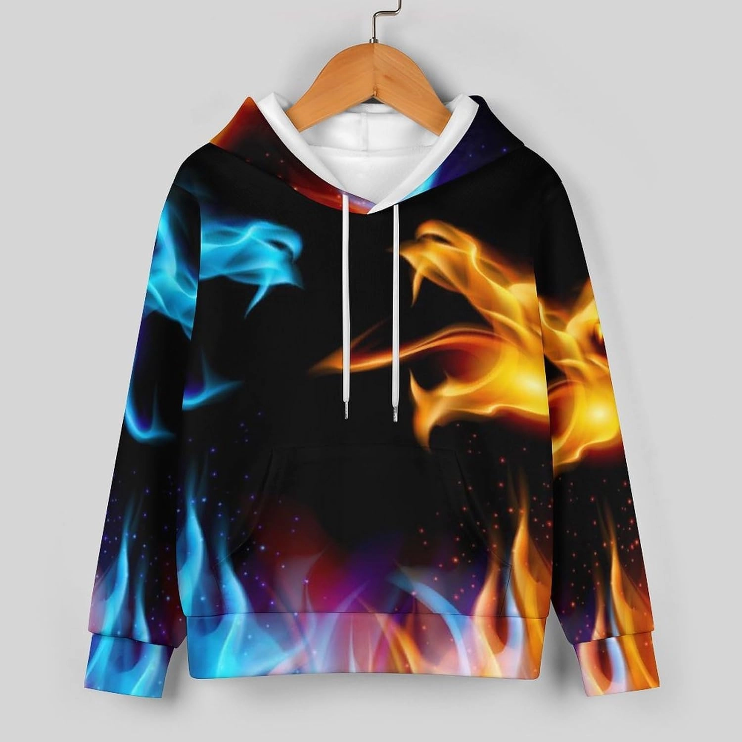 Sweatsuit Set Track Suits Hoodie Sweatshirts Wide Leg Sweatpants with Pockets