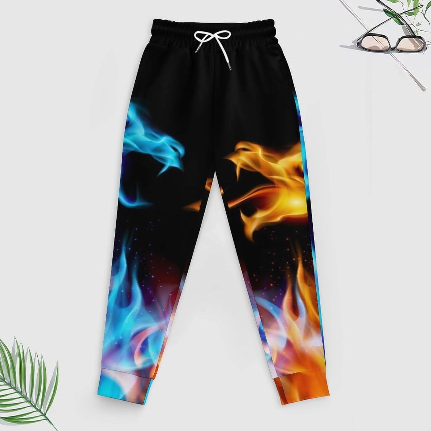 Sweatsuit Set Track Suits Hoodie Sweatshirts Wide Leg Sweatpants with Pockets
