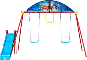 Swurfer PAW Patrol Swing Sets for Backyard, Swingset Outdoor for Kids