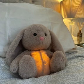 Taavita Cuddle Bunny – Soothing Plush Toy with Breathing Function for Relaxed Sleep, Ideal for Children & Adults