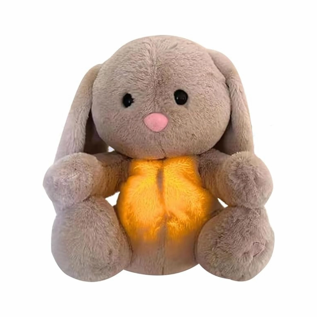 Taavita Cuddle Bunny – Soothing Plush Toy with Breathing Function for Relaxed Sleep, Ideal for Children & Adults