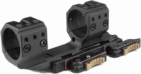 Tactical Cantilever Riflescope Mount, One-Piece, 34mm Scope Ring, 1.50" Centerline Height Scope Mount, Aerospace Precision Scope Mount, Picatinny Weaver 20mm Rail, Black