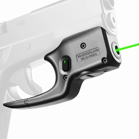 Tactical Scorpion Gear TGSWLS105GG43 Green Laser Gun Sight Fits: G42 G43 G43X G48 | Compact Beam Green Dot Gun Optic w/Ambidextrous On/Off Switch & Power Indicator