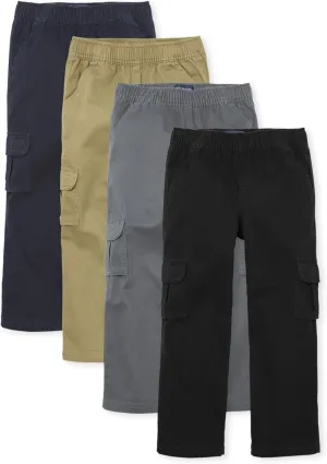 The Children's Place Boys' Pull on Cargo Pants