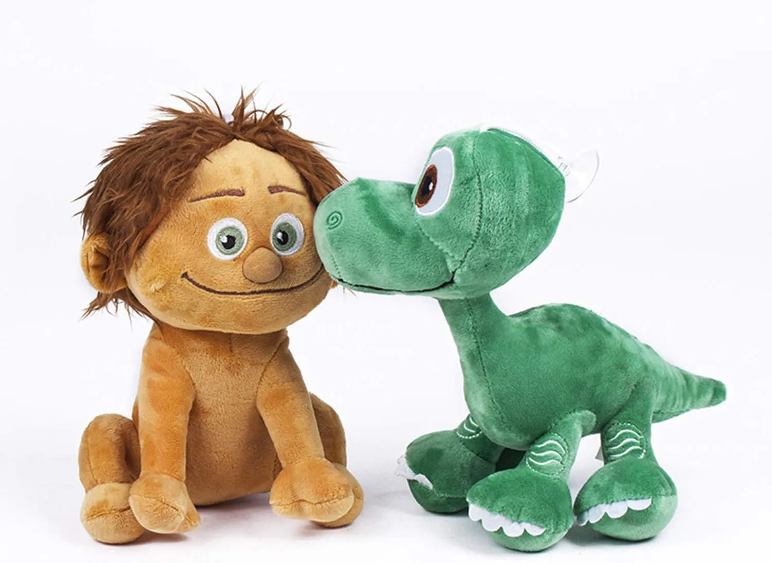 The Good Dinosaur Plush Toy-Pack 2 Quality Super Soft - Spot The Child 8"/22CM   Arlo Baby 8"/22CM