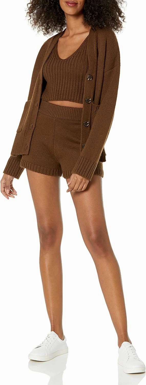 The Drop Women's Adrienne Pull-on Sweater Knit Short