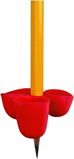 The Pencil Grip Writing CLAW, Large Size Grips, Blue and Red Grips, Set of 12 - TPG-21312