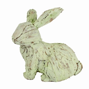 The Royal Standard - Hester Bunny   Green/Natural   9.5x10x6.25