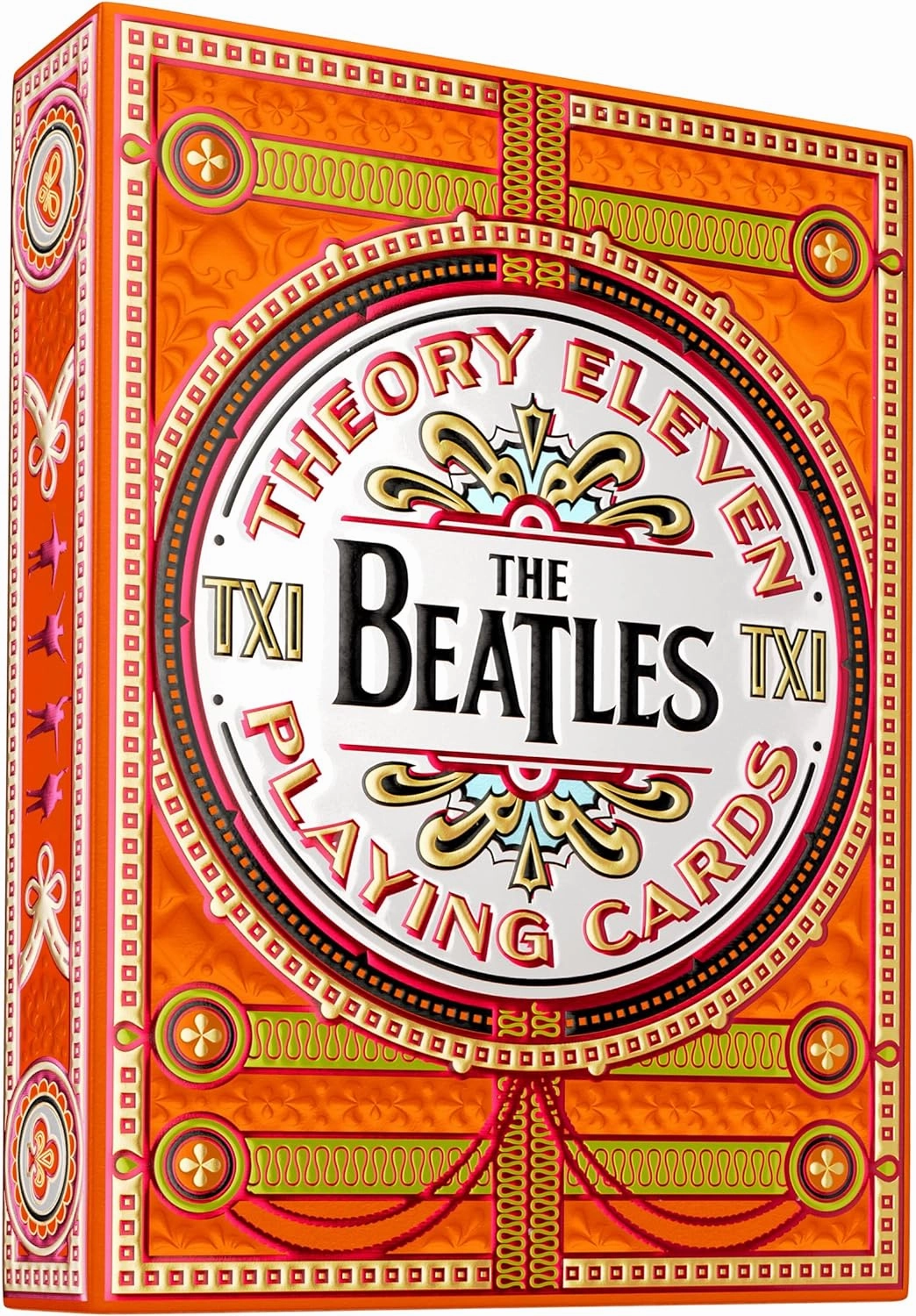 theory11 The Beatles Premium Playing Cards - Orange Deck Officially Licensed Collector's Cards