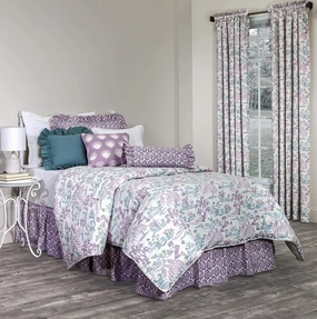Thomasville At Home Meadow Comforter Only, XL Twin Comforter Only 96" Long x 70" Wide, Cotton,