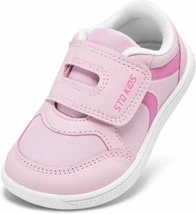 Toddler Wide Toe Box Barefoot Shoes Boys Girls Sneakers Kids Tennis Shoes Preschool Non Slip Lightweight Comfortable First Walking Shoes Running Outdoor Activities