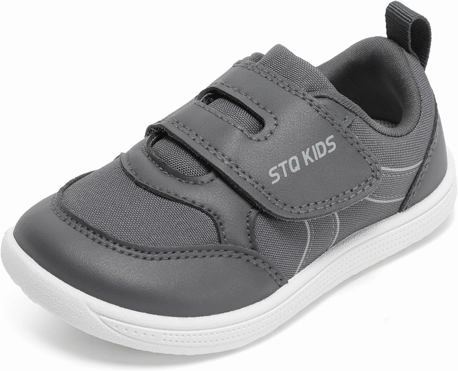 Toddler Wide Toe Box Barefoot Shoes Boys Girls Sneakers Kids Tennis Shoes Preschool Non Slip Lightweight Comfortable First Walking Shoes Running Outdoor Activities