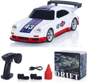 TOUCAN RC HOBBY 1/43 Racing Vehicles High Speed 2.4G Mini RC Drift Car 4WD Ready to Go Mini Car Toy Model Radio Battery Lights