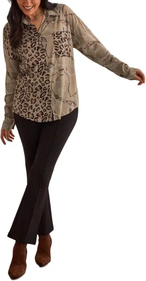 Tribal Women's Ponte Pull-on Ankle Pant