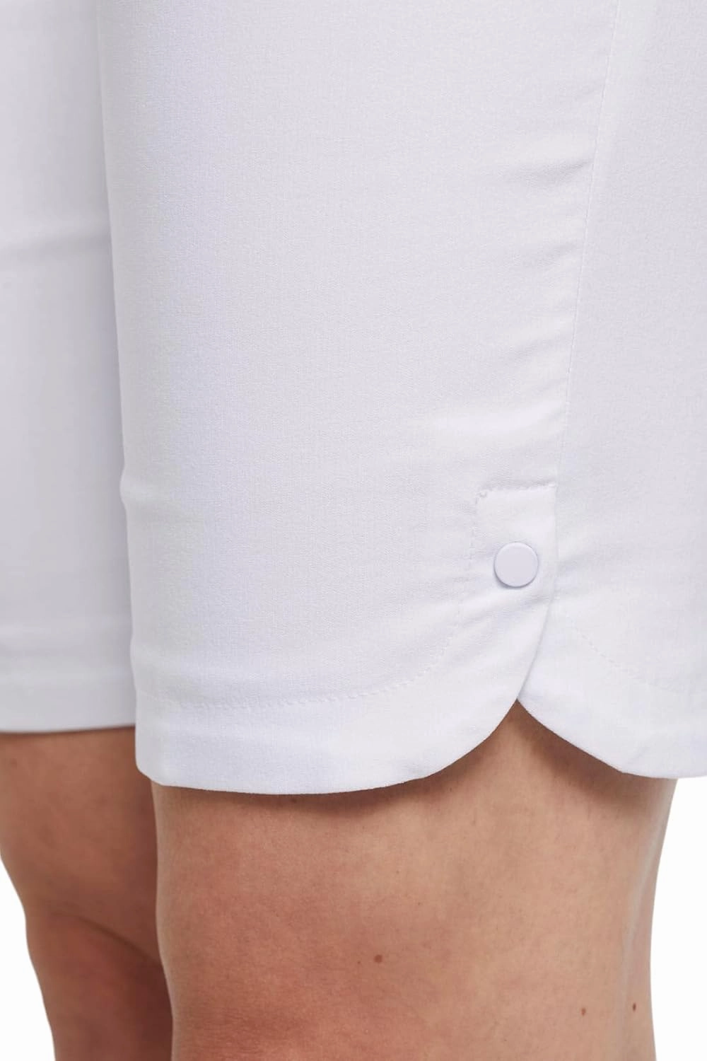 Tribal Women's Flatten It Pull on Short W/Snap Slit