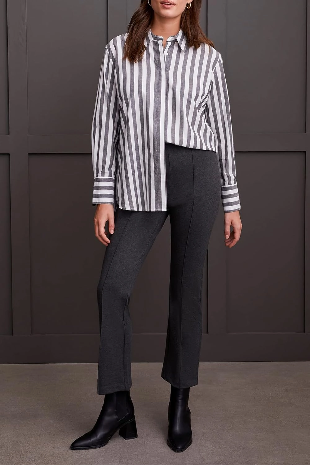 Tribal Women's Ponte Pull-on Ankle Pant