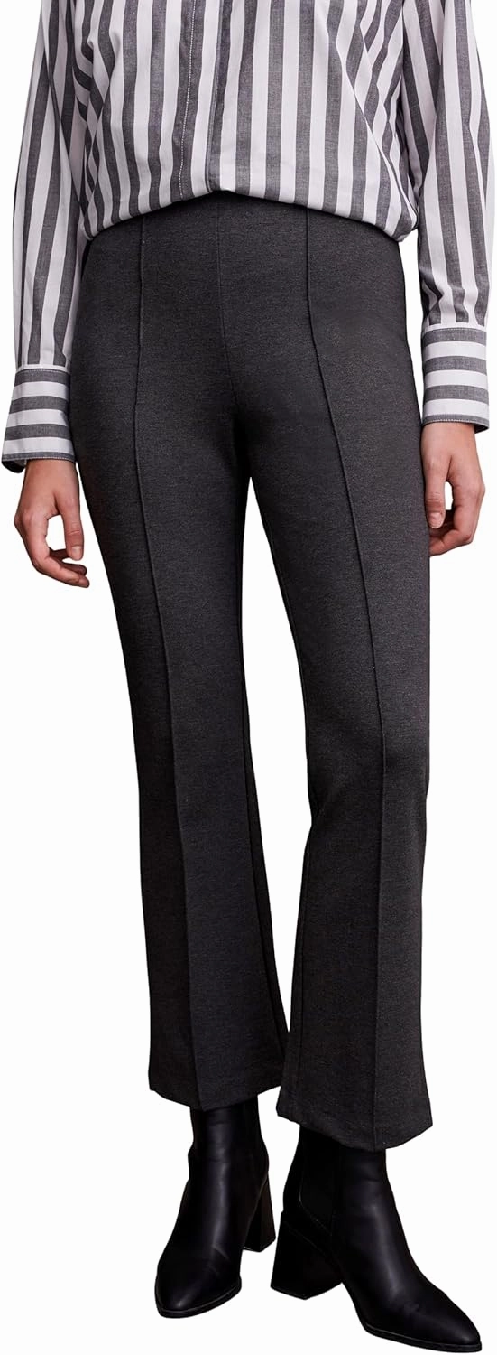 Tribal Women's Ponte Pull-on Ankle Pant