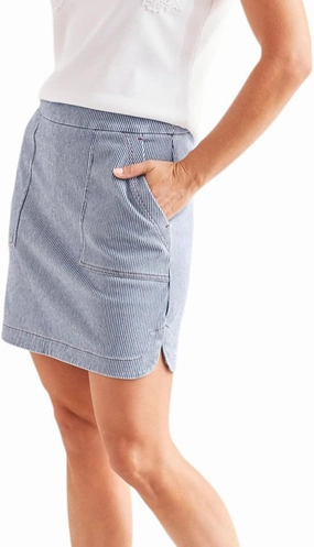 Tribal Women's Pull on Skort W/Rounded Slits
