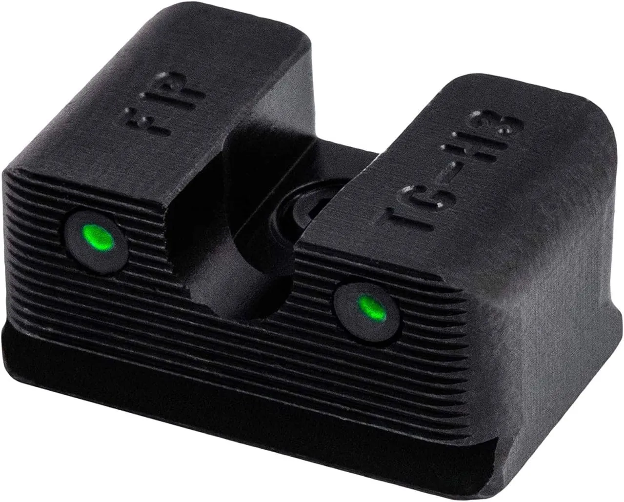 TRUGLO Tritium Pro Handgun Night Sights with Daylight White Dots Night Tritium Dots & White Focus Lock Front Ring Durable Compact Night Sights Compatible with FN Handguns